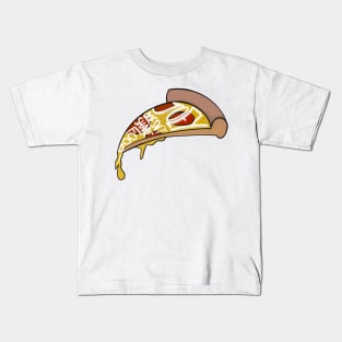 Joey loves pizza Kids T-Shirt